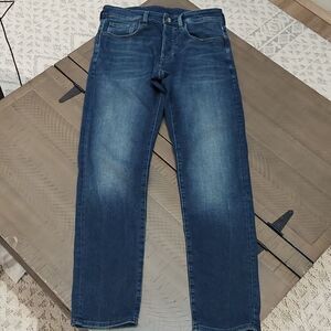 G-Star Raw 3301 Slim Buttonfly Jeans Sz 29